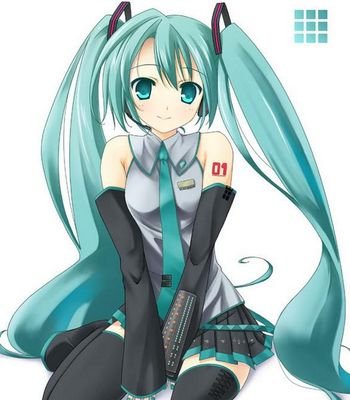 Hello there! My name's Miku,Im a vocaloid 01!^^ adoptive sister:@kyoiNo_Shizen  married with  @DatBlueFlame♡♥
