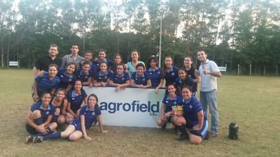 Cuenta de twitter del equipo de fútbol femenino representante de la carrera de Ingeniería Ambiental en la Liga Naranja del CEFCA - Campeonas 2014 - 2015/2016