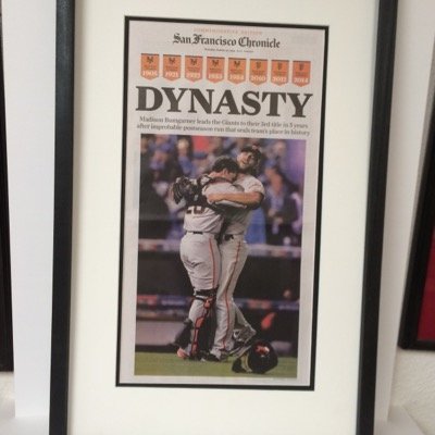 Devoted Viking fan and picture framer! Custom quality frames without the big ticket price which Judgr Judy would call ridiculous! Go Vikings!