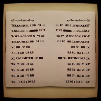 DepanKantinFisp's profile picture. jual paket internet!! simpati-3-XL-INDOSAT- at depankantinfisip | pin:  7E758AA3 |083198886828 | harga bersaing! malas keluar kampus, langsung hub ksini!!
