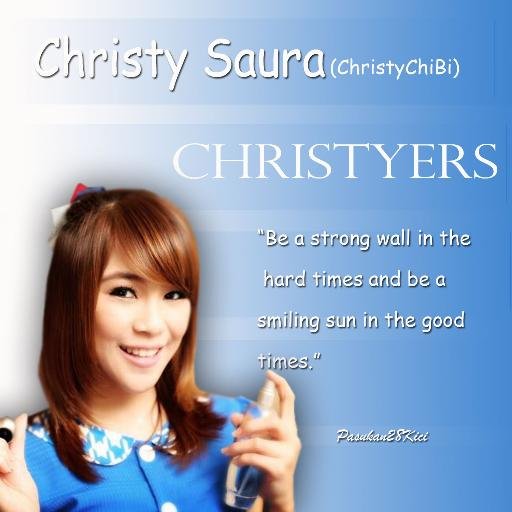 I'm part of fans @mi_ChristyChiBi | Christyers | Anniv 060914
