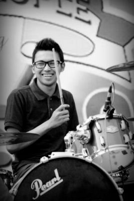 Playing drum is how i say without saying..Let the drum speak !!!