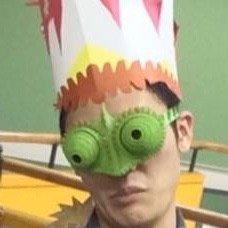 顔と人間のハーフ