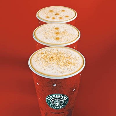I ❤️ Starbucks. I love Christmas. Bringin back the Nog, one cup at time!