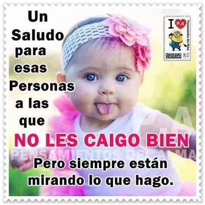 no me importa lo que piensen de mi