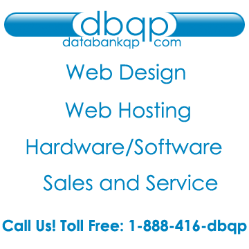 Internet Technologies Solutions. Web Hosting - Web Design - Hardware/Software.
Contact us today to see how we can serve your business!
1-888-416-dbqp (3277)