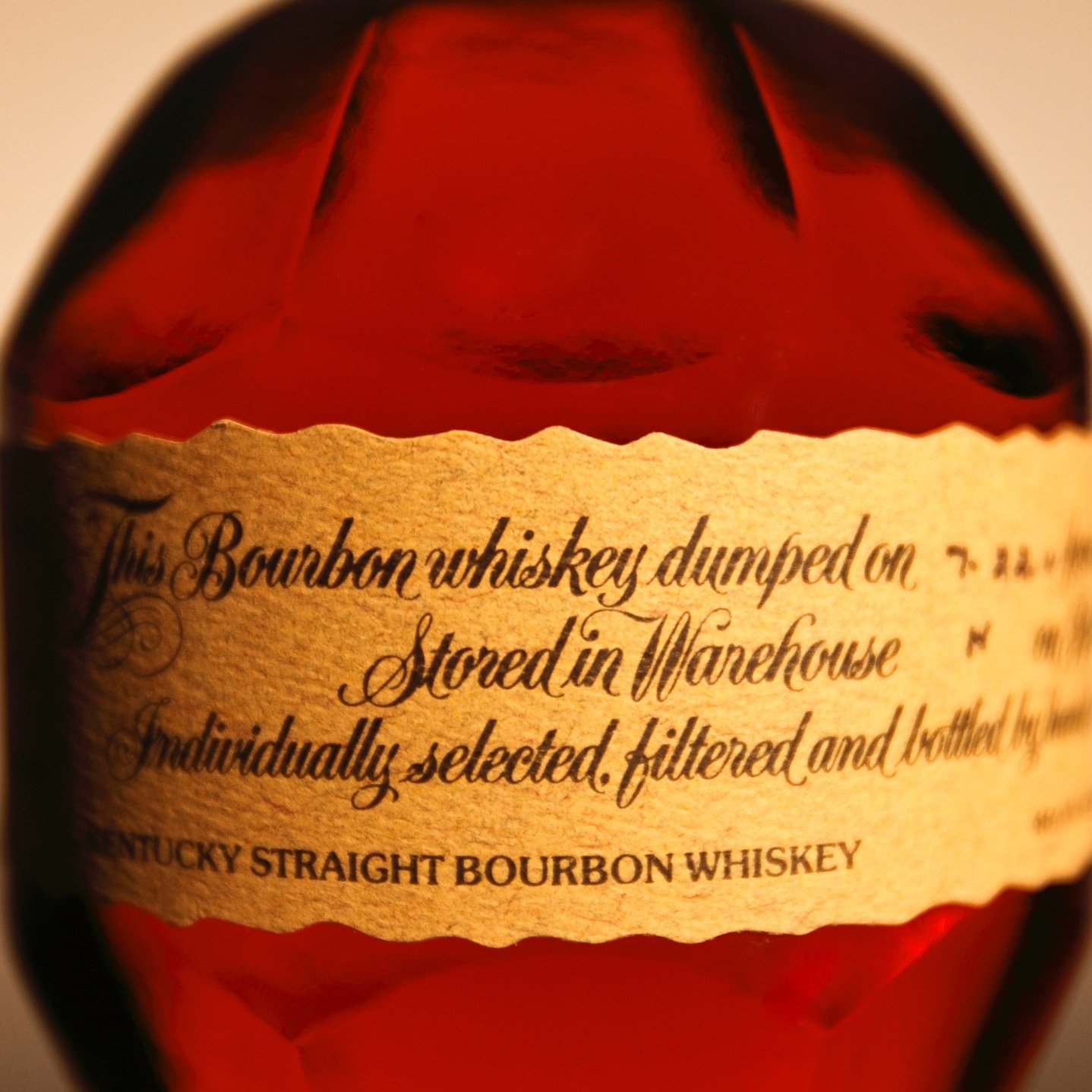 Drink Responsibly. The finest bourbon in the world comes from a single barrel. 21 and up.