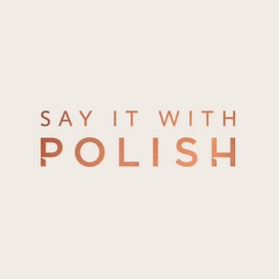 Create a bespoke nail polish, with your personal message. If you're going to say it, #sayitwithpolish.