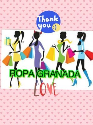 ropagranada17@gmail.com /no se admiten devoluciones entrega de dinero en mano.
