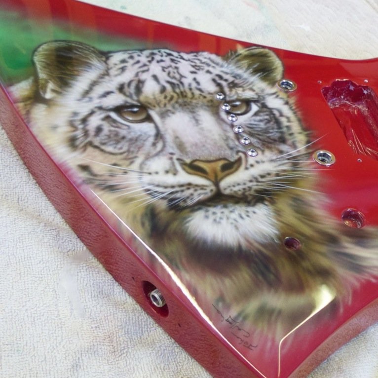 I am an Accomplished airbrush artist based in Essex, working by commission for over 25 years on many varied projects.