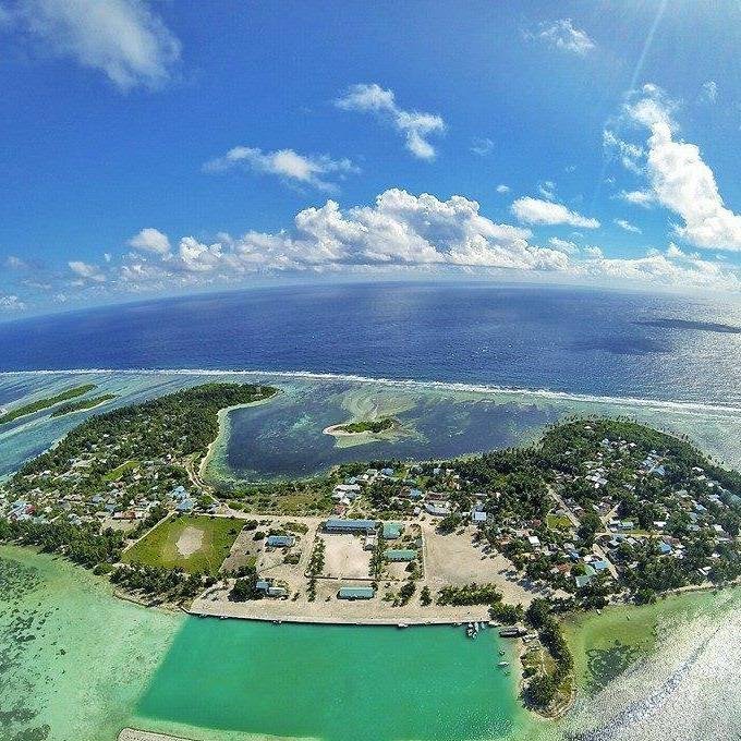 beautiful island located on South Huvadhu-Atoll, Maldives,
