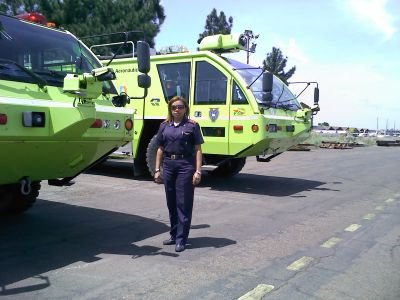 1RA MUJER BOMBERO AERONAUTICO DEL ESTADO BOLIVAR