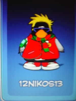 Hey guys i am 12nikos13 and i want a new friends i am start the club penguin on 17 decembre 2006!!