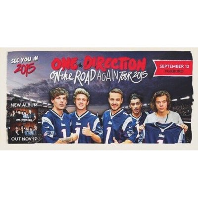 Countdown to OTRA at Gillette Stadium on September 12, 2015