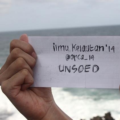 official account Ilmu Kelautan 2014 Universitas Jenderal Soedirman . Jalesveva Jayamahe !