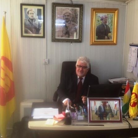 Head of Kurdistan Democratic Party  Office. Cairo. Egypt