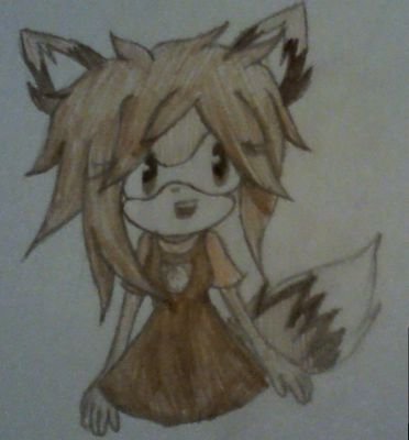 Cookie here! The short, hyperactive fox that loves to play, bake, and bake with @Classic_Wesley ♥ [Sonic RP, OC]