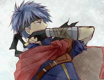 With the blade of Ragnell at hand, this mercenary engraved a legacy into history itself.                             Ike, the Hero of Blue Flames.