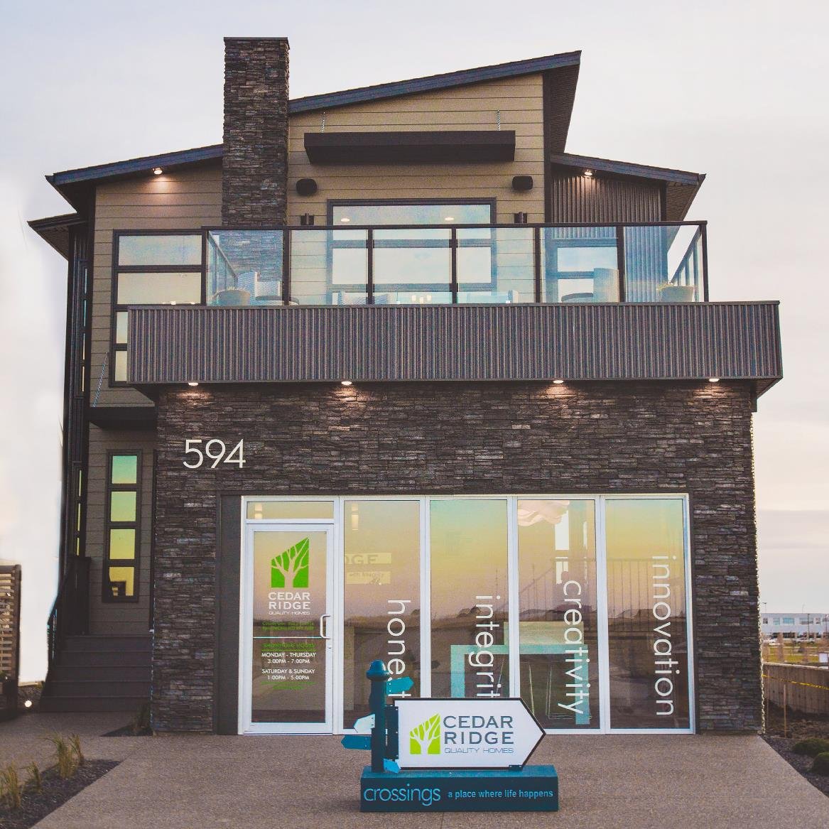 Experience More - 403-394-7554. sales@cedarridgehomes.ca