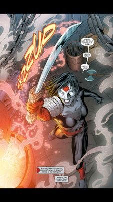 Keeper of the Soultaker. Master swordswoman. Do not be consumed by vengeance.                 ||DCRP||