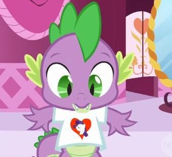 Hiya Im Spike Twilights #1 Assistant! You can find me helping her out all the time! Im in love with Rarity
