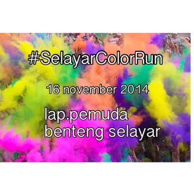 The first happiest 5K in Selayar city | Be runner, Be happy, Be healthy | more info: follow us or call 085656293392/085240886227 & (Pin bb: 288c9757)