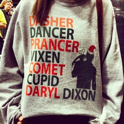 i put the hot in psychotic. THE WALKING DEAD IS LIFE