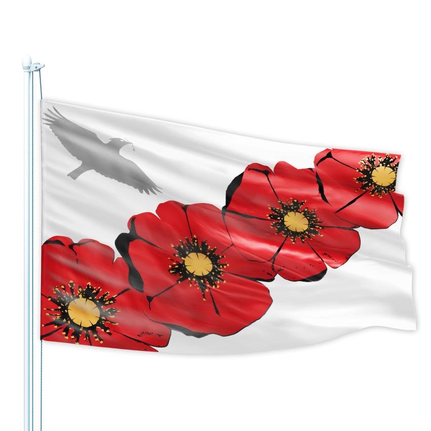 The Poppy Flag is a charitable organization that has created the first Poppy Flag to remember fallen soldiers; We donate to The Confederation of Service.