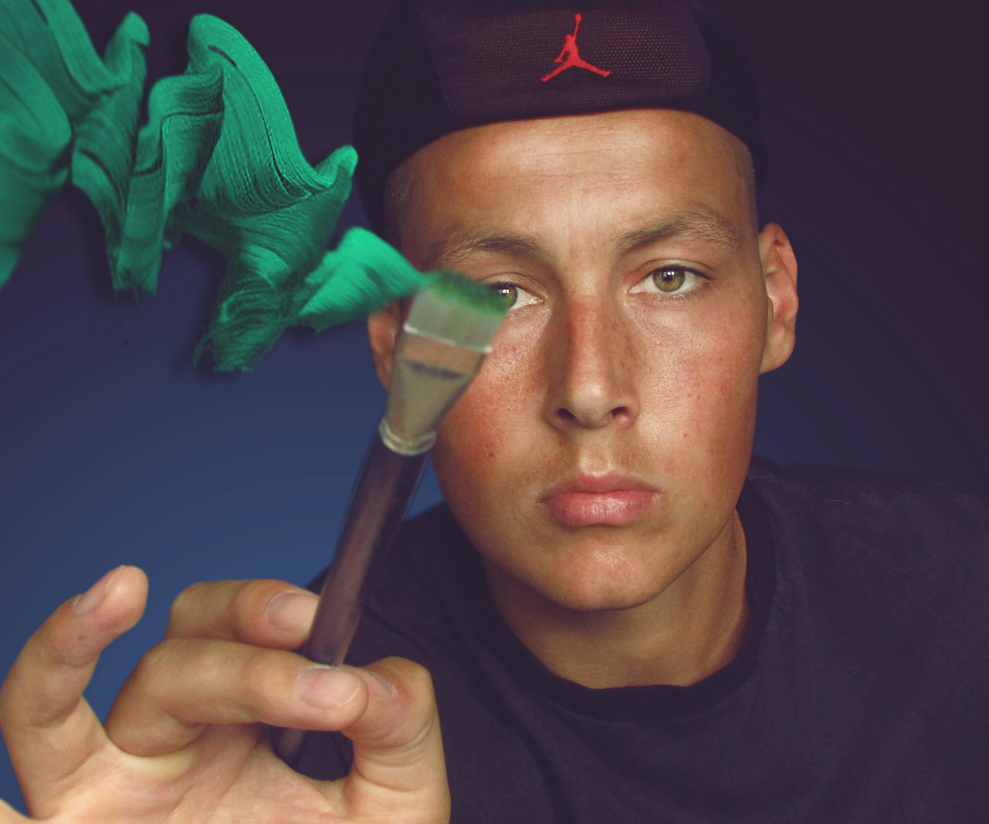 Slobodan is primarily a painter, but besides painting he also does photography, graphic design and filming, directing and producing videos.