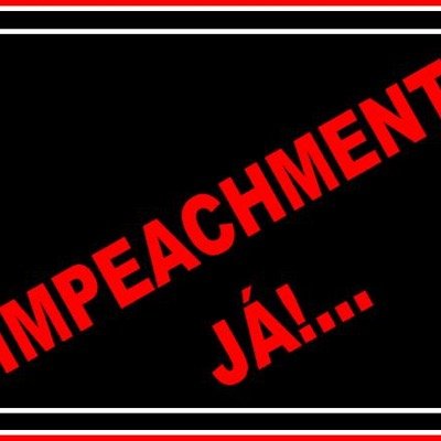 Movimento a favor do Impeachment da Presidente Dilma.
