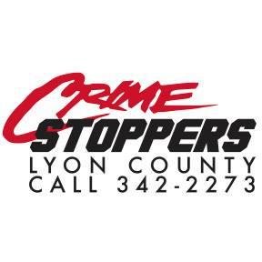 Lyon County Crime Stoppers Official Page. Tips about crimes are not accepted through Twitter. All tips are anonymous. 620-342-2273
