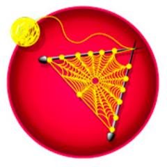 Joanne is the master and the voice of Joanne's Web. com a website with resources, ideas and tutorials for the knitting-minded.