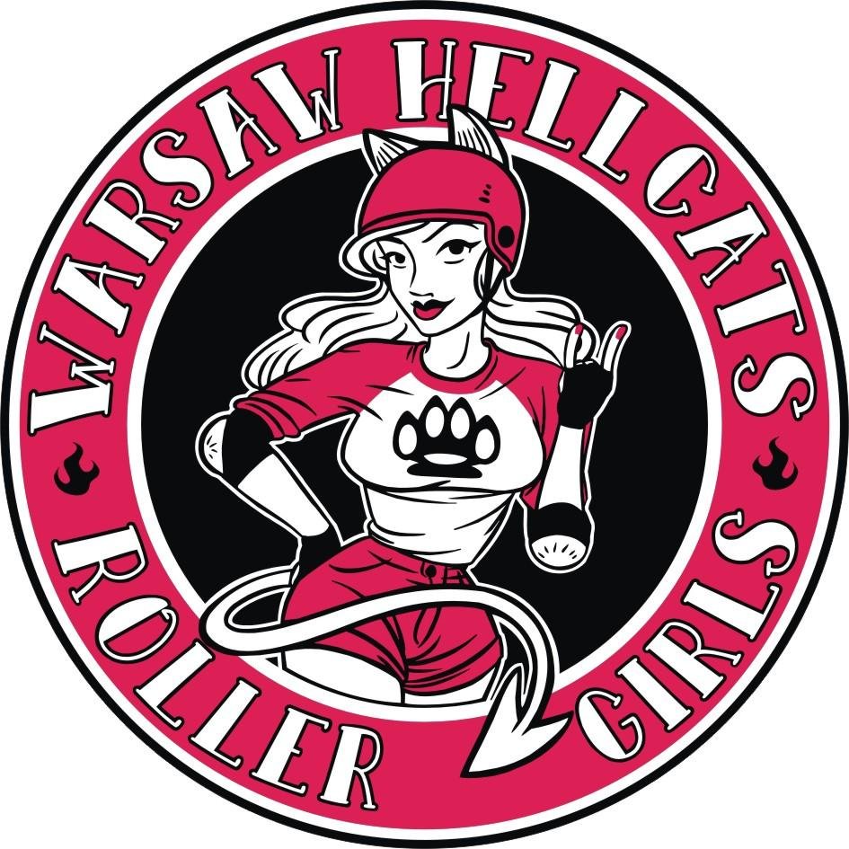 Warsaw Hellcats Roller Girls. Team Roller Derby from Warsaw in Poland