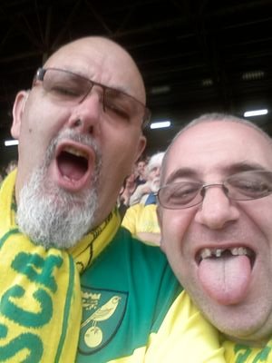 well im a massive norwich fan travel home and away