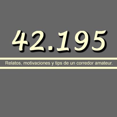 42mil195's profile picture. Relatos, motivaciones y tips de un corredor amateur. Pertenezco al Club @circuito_sur