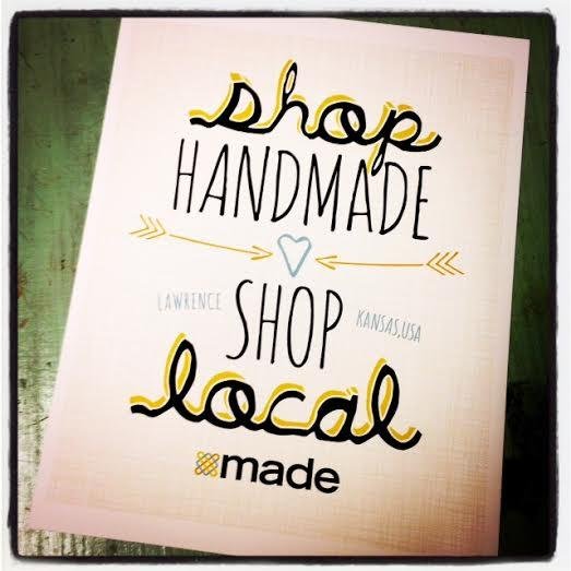 Located in historic downtown Lawrence *Made* A Handmade Shop carrying unique items for You, Your Home, Family & Pets! 

http://t.co/kQ1GY1OEXH