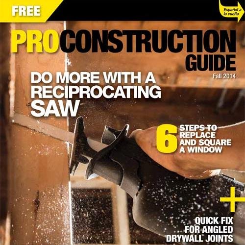 Pro Construction Guide & http://t.co/L9RIJXSmES are a magazine and website dedicated to the advancement of the construction professional.