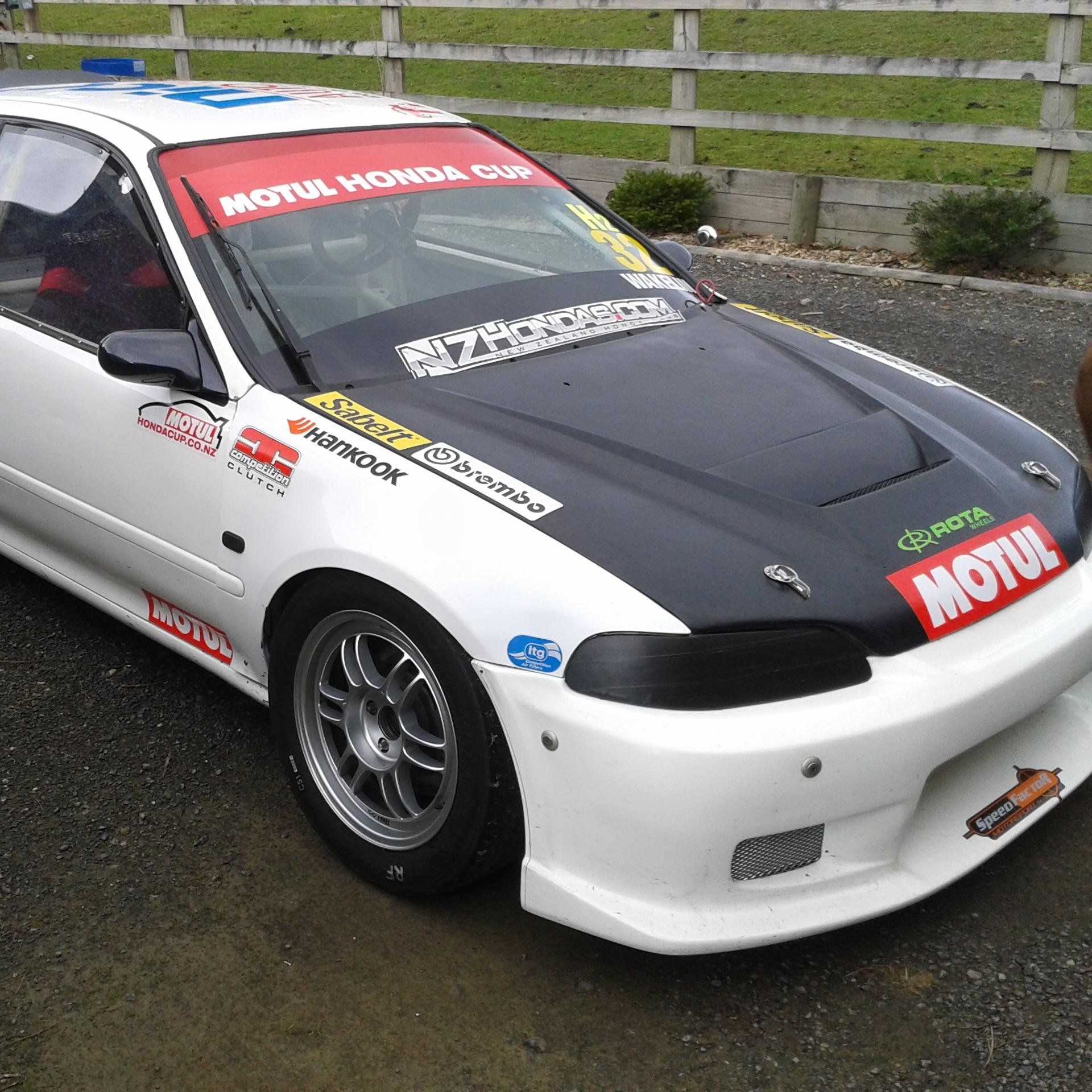 A bunch of Christians who love motorsport. #316 Honda Cup New Zealand series