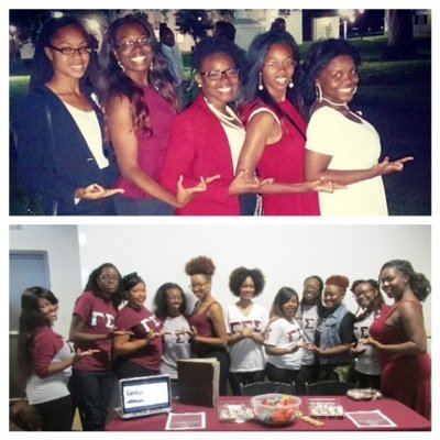 Delta Phi Chapter of Gamma Sigma Sigma National Service Sorority on the campus of Dillard University in New Orleans, Louisiana