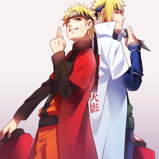 The Fourth Hokage and the Legendary Yellow flash. I've been told I'm a little bit too easy going~ If you need me I'll be there in an instant #Naruto #noncanon