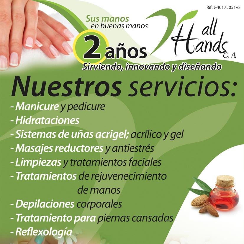 all_handsva's profile picture. Sus manos y pies son una herramienta en tu vida. Nuestra tarea es servirles