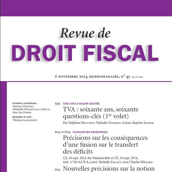 La revue de Droit Fiscal de #LexisNexis dédiée à l'actualité #juridique #DroitFiscal #Fiscaliste #Fiscalité #juristes d'affaire #avocats
