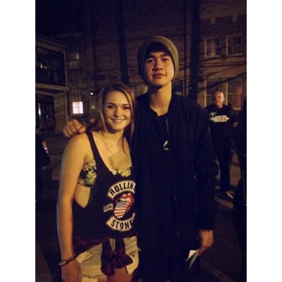 Calum Hood had his arm around me once he said we were best friends