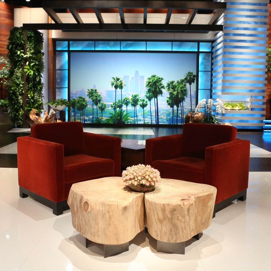 We’re the red chairs from the Ellen DeGeneres Show and we’re on tour. Find where we are and you could win big.