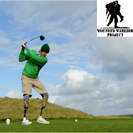 Wounded Warriors Golf Program provides support through clinics, tournaments, and employment avenues. We are not directly affiliated with Wounded Warrior Project