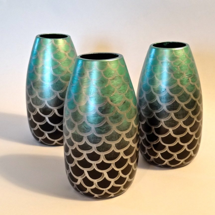 A FANTASY IN HOME DECOR Magical hand painted glassware created in Astoria, NY.  Vases, wine glasses, candle holders, keepsakes, gifts, and home decor.