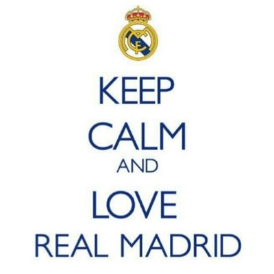 Real Madrid fan club. Hala Madrid. Please be patient as we are just starting out.