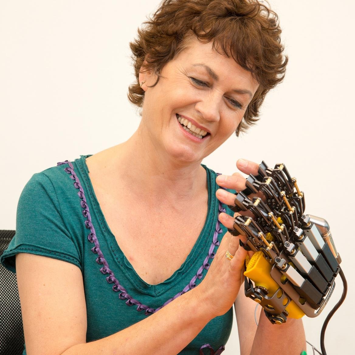 We do advanced rehabilitation robotics to help people recover after stroke and brain injury