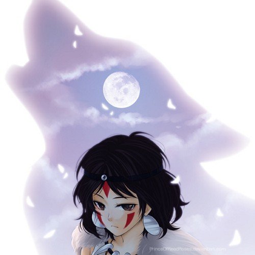 I Am Mononoke... The Wolf Princess... #RP #Taken