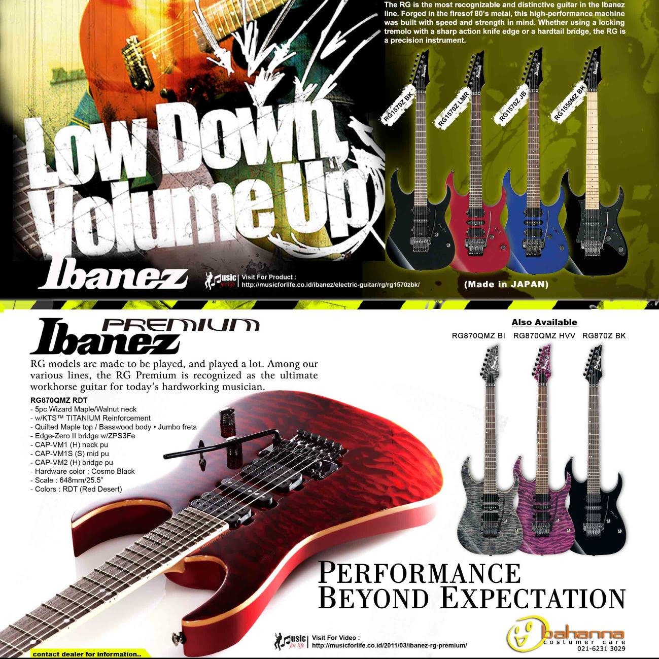 All about Ibanez